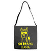 no drama llama (2) Adjustable Strap Totes