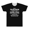 being a teacher is easy All Over Men's T-shirt