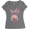 wild one Women's Triblend Scoop T-shirt