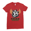 khabib nurmagomedov bear Ladies Fitted T-Shirt