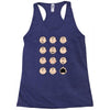 charlie moticons Racerback Tank