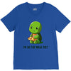 ninja diet (green) V-Neck Tee