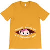 September Peeking Out Baby Girl T-Shirt