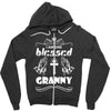 I Am One Blessed Granny Zipper Hoodie