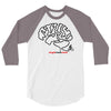 singletrack mind mens mountain bike 3/4 Sleeve Shirt