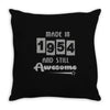 made in 1954 and still awesome Throw Pillow