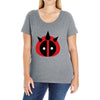 dead funny Ladies Curvy T-Shirt