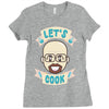 let's cook Ladies Fitted T-Shirt