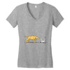bird dog Women's V-Neck T-Shirt
