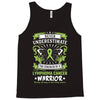 Never Underestimate The Strength Of A Lymphoma Cancer Warrior Tank Top