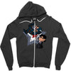 too slow cap Zipper Hoodie