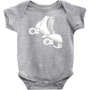 roller skate funny Baby Onesie
