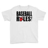 baseball rules Youth Tee
