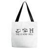 This Is How I Roll Tote Bags