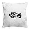 nope Throw Pillow