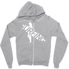 mens surfing Zipper Hoodie