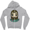 beard Zipper Hoodie