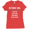 October Girl Ladies Fitted T-Shirt