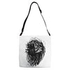 lion Adjustable Strap Totes