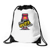 game over man Drawstring Bags