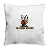 player hater Throw Pillow
