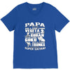 papa super saiyan vegeta V-Neck Tee