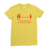 for a moment there you bored me to death Ladies Fitted T-Shirt