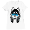 huskie music Ladies Fitted T-Shirt