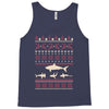 christmas ugly shark Tank Top