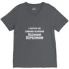 survived the depression V-Neck Tee
