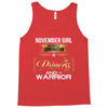 november  girl is a perfect combination of princess and warrior Tank Top