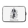 shakespeare in the park Laptop sleeve