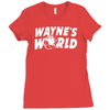 wayne's world Ladies Fitted T-Shirt
