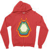 Totoro Retro Zipper Hoodie