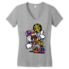 not money not life Women's V-Neck T-Shirt