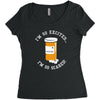 i'm so excited Women's Triblend Scoop T-shirt