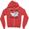 seal of approval Zipper Hoodie