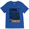 Strong Independent Motivated Cancer V-Neck Tee