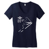 stealth bomber air force Women's V-Neck T-Shirt