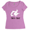 witch halloween fancy Women's Triblend Scoop T-shirt