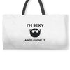 im sexy and i grow it Weekender Totes