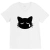 sad cat V-Neck Tee