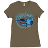 quickly, to the cupcave Ladies Fitted T-Shirt
