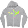 dare to zlatan ibrahimovich Zipper Hoodie