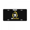 train insaiyan License Plate