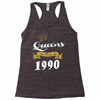 queens are born in 1990 Racerback Tank
