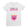 Creating a Lil Monster Baby Girl Ladies Fitted T-Shirt