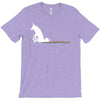 unicorn scooting on the floor T-Shirt