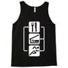 v2 eat sleep run Tank Top