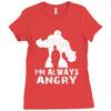 I'm Alway Angry Ladies Fitted T-Shirt